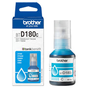 OEM Brother BTD180C High Yield Cyan Ink Bottle (5,000 Pages)