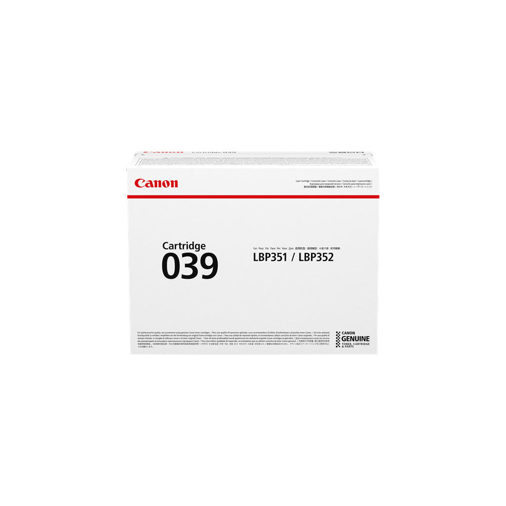 OEM Canon 0287C001 Black Toner Cartridge (11,000 Pages)
