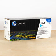 OEM HP CE741A Cyan Toner Cartridge (7,300 Pages)
