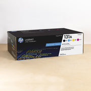 OEM HP 131A 4-pack Black/Cyan/Magenta/Yellow LaserJet Toner Cartridges