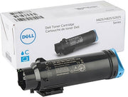 OEM Dell 593-BBOX Cyan Toner Cartridge (2,500 Pages)