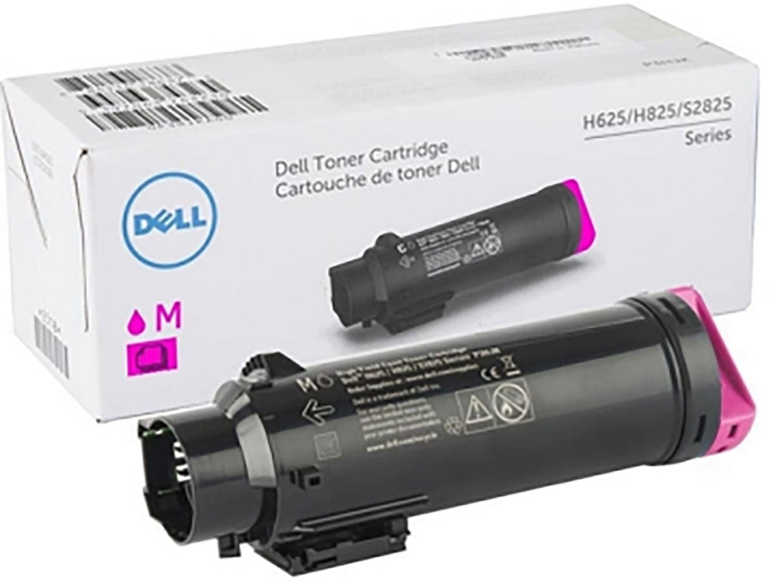 OEM Dell 593-BBOY Magenta Toner Cartridge (2,500 Pages)