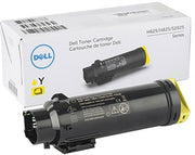 OEM Dell 593-BBOZ Yellow Toner Cartridge (2,500 Pages)