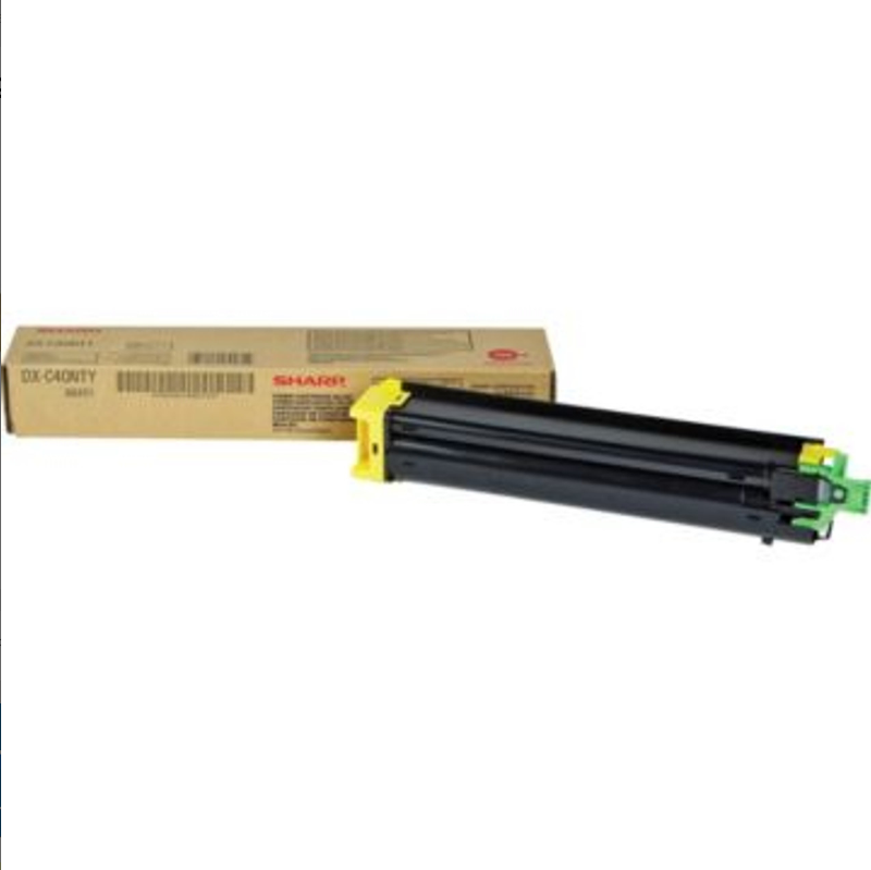 OEM Sharp DX-C40NTY Yellow Toner Cartridge (10,000 Pages)