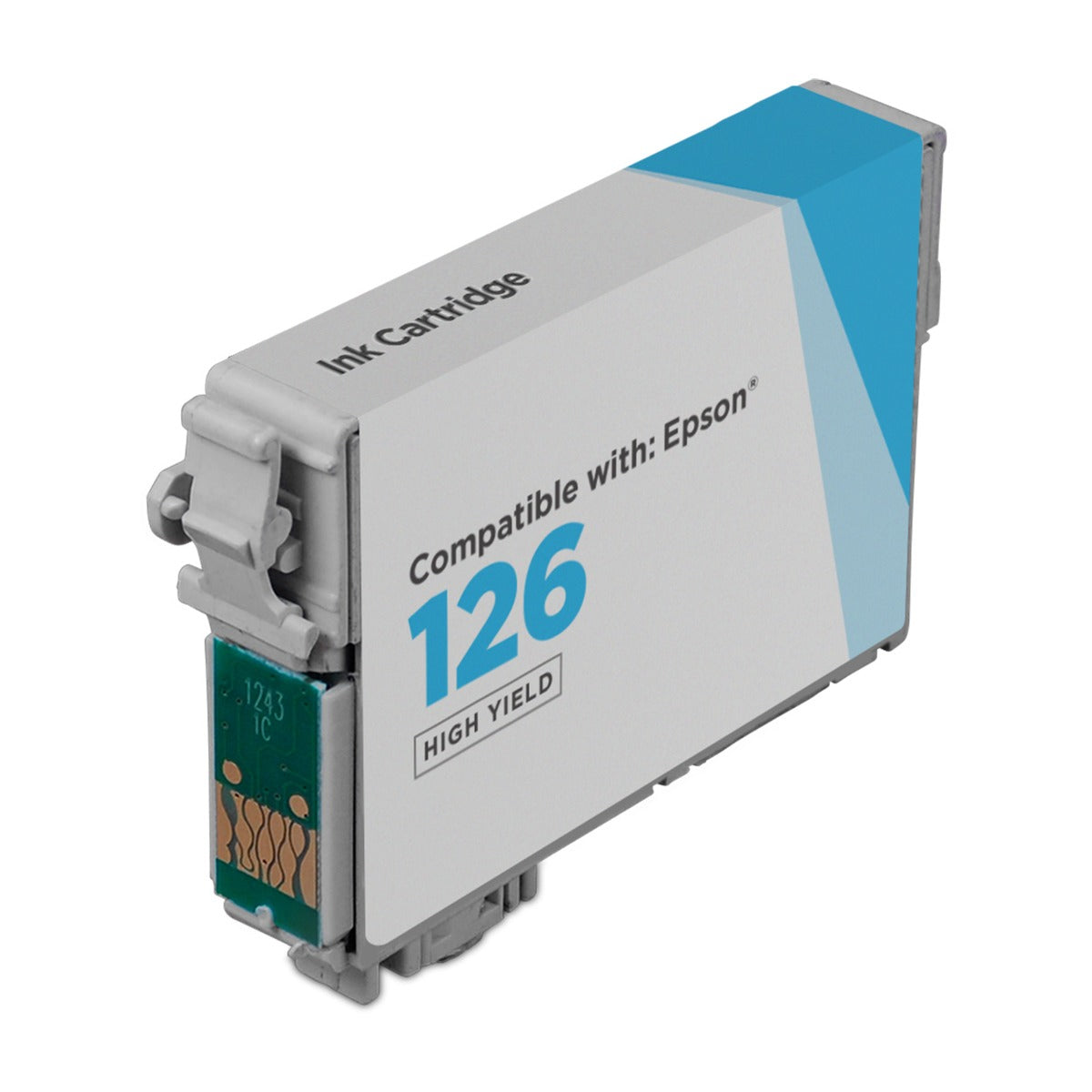 Compatible Epson T126220 Cyan Ink Cartridge (480 Pages)