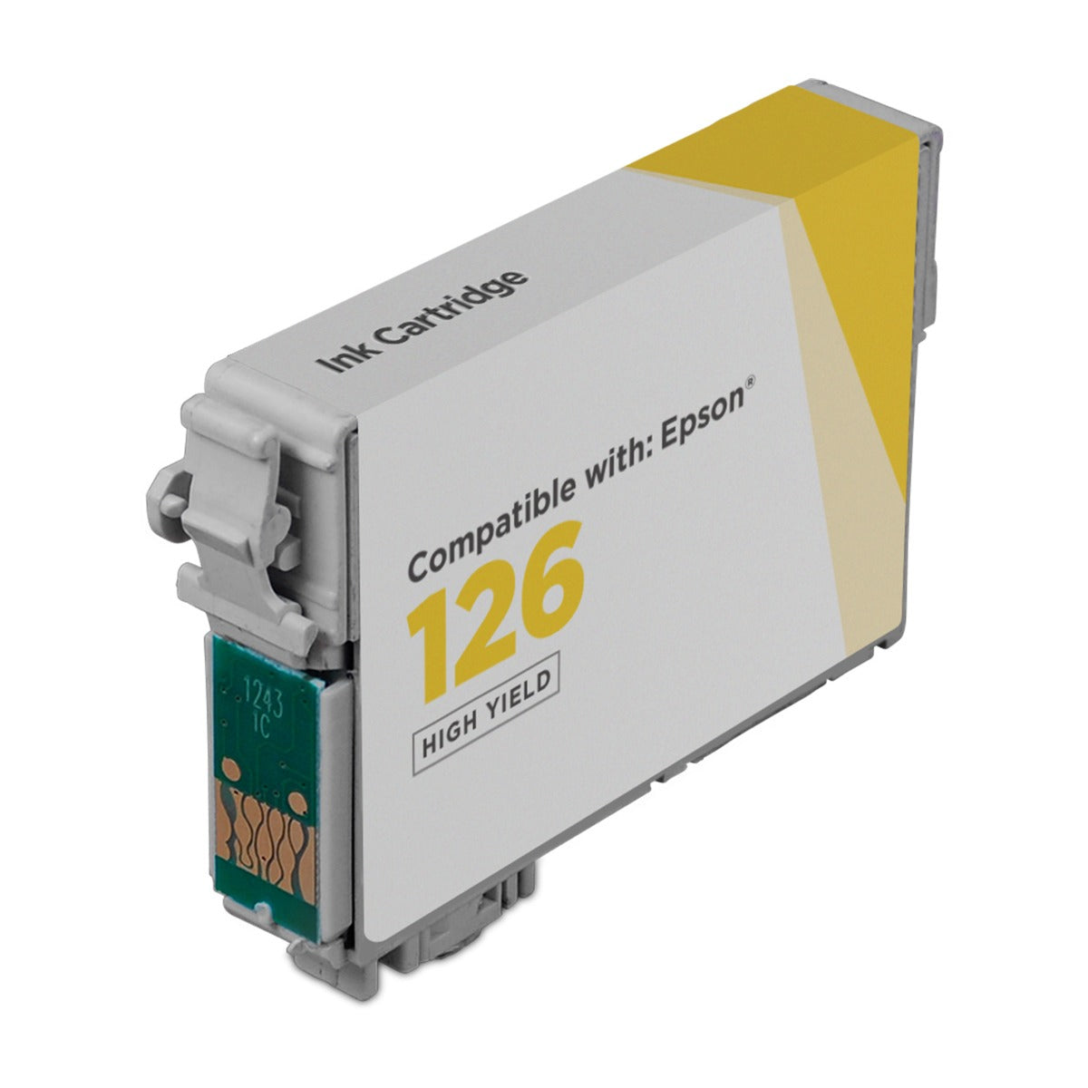 Compatible Epson T126420 Yellow Ink Cartridge (480 Pages)