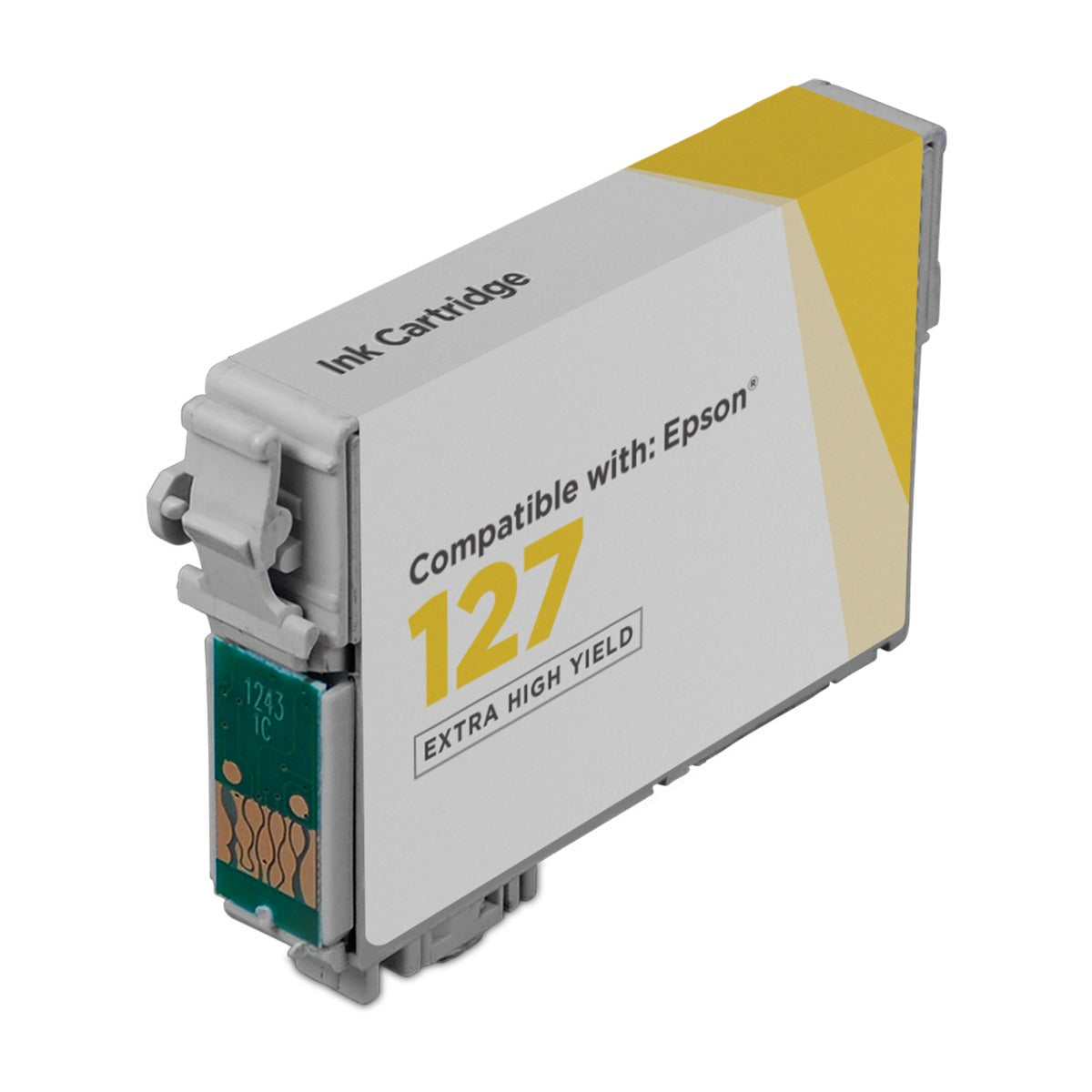 Compatible Epson T127420 Yellow Ink Cartridge (755 Pages)