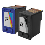 Set of 2 Reman HP 56 & HP 57 Ink Cartridges