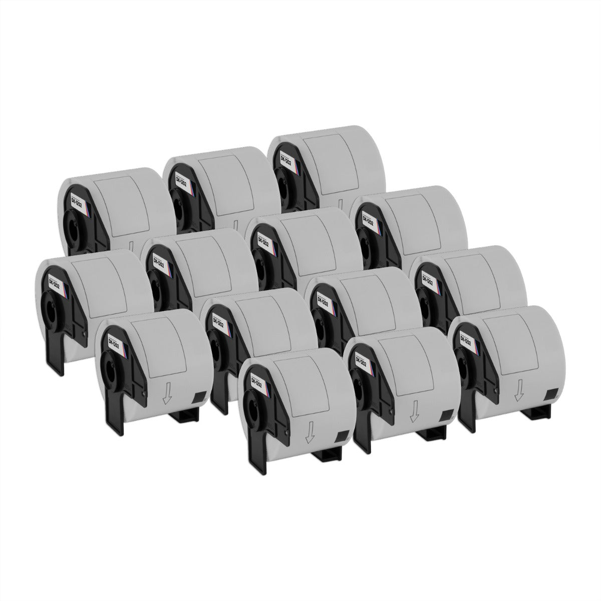 Compatible Brother DK1202 2.4"x3.9" Die-Cut Address Label 10-Pack