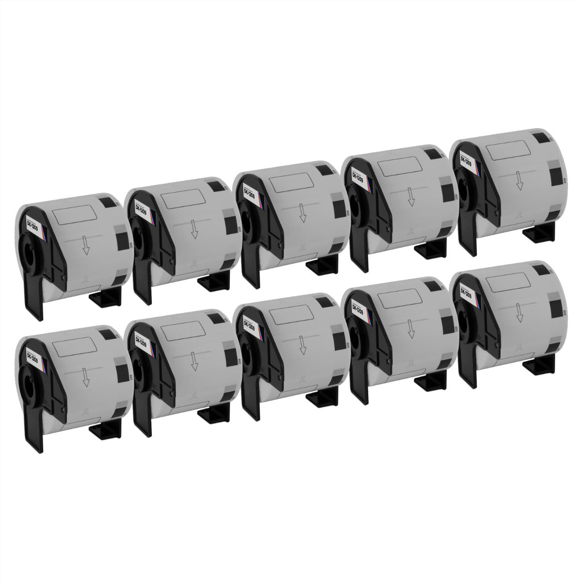 Compatible Brother DK1209 1.1"x2.4" Die-Cut Address Label 10-Pack