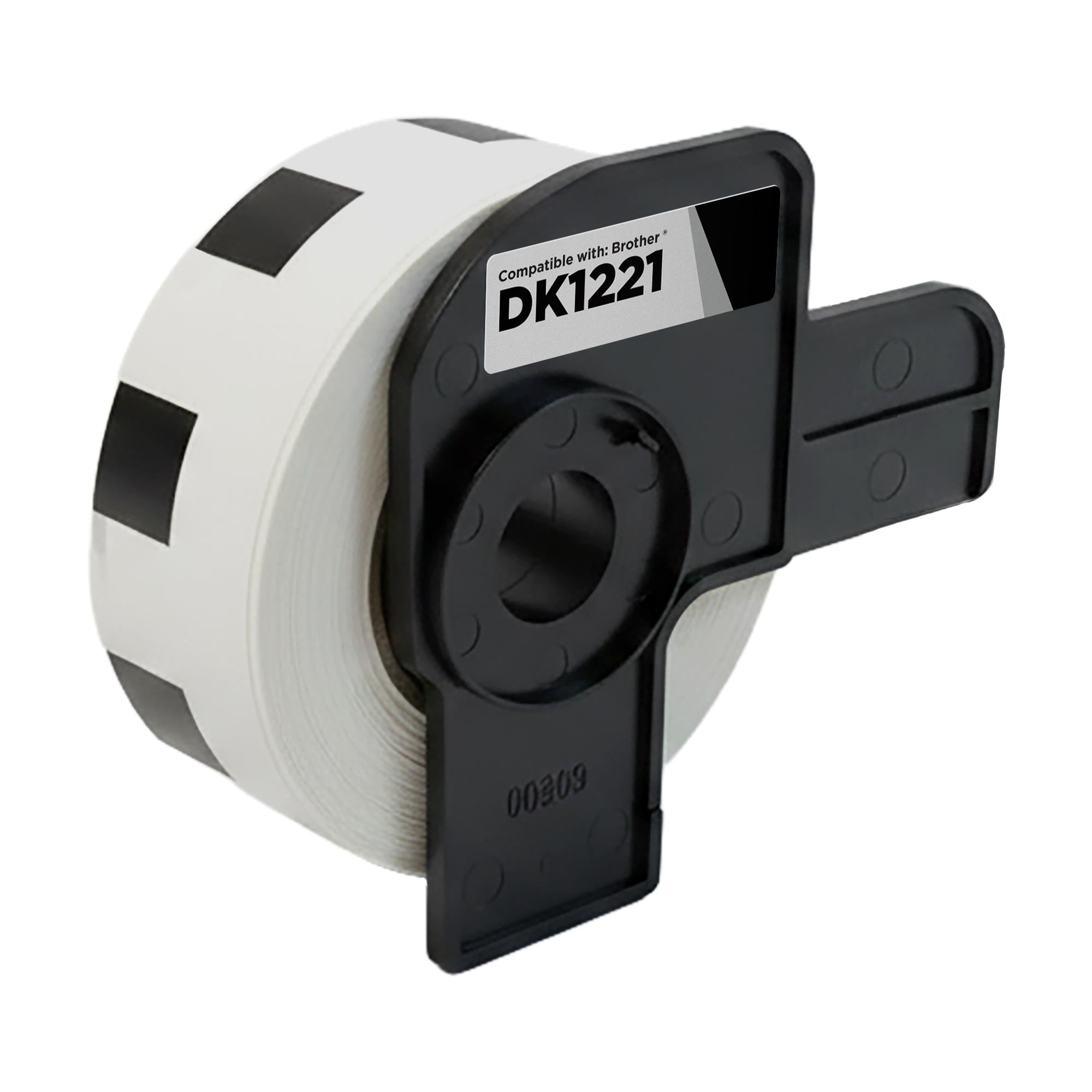 Compatible Brother DK1221 Square White Paper Label