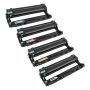 Set of 4 Compatible Brother DR229 Drum (Black, Cyan, Magenta, Yellow)