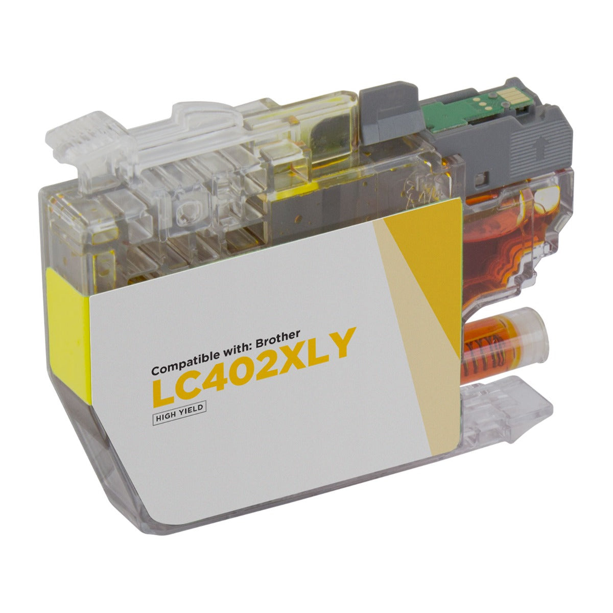 Compatible Brother LC402XLY High Yield Yellow Ink Cartridge