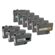 Set of 9 Compatible LC404 Ink Cartridges for Brother (Multi Color)
