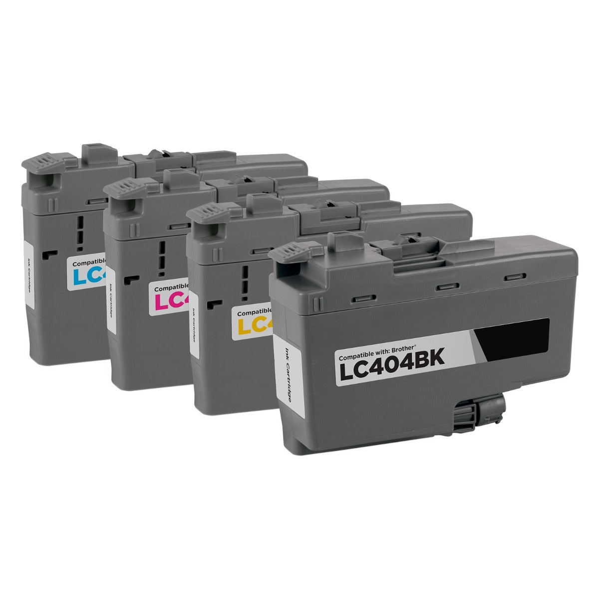 Set of 4 Compatible Brother LC404 Multi Ink Cartridge