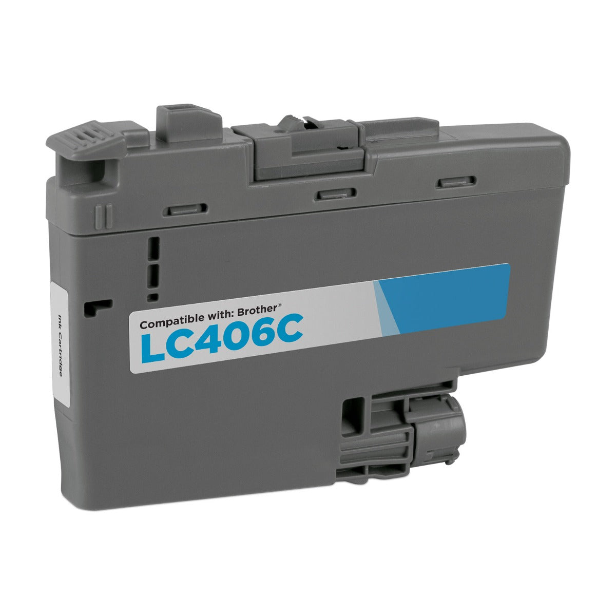 Compatible Brother LC406C Cyan Ink Cartridge (1,500 Pages)