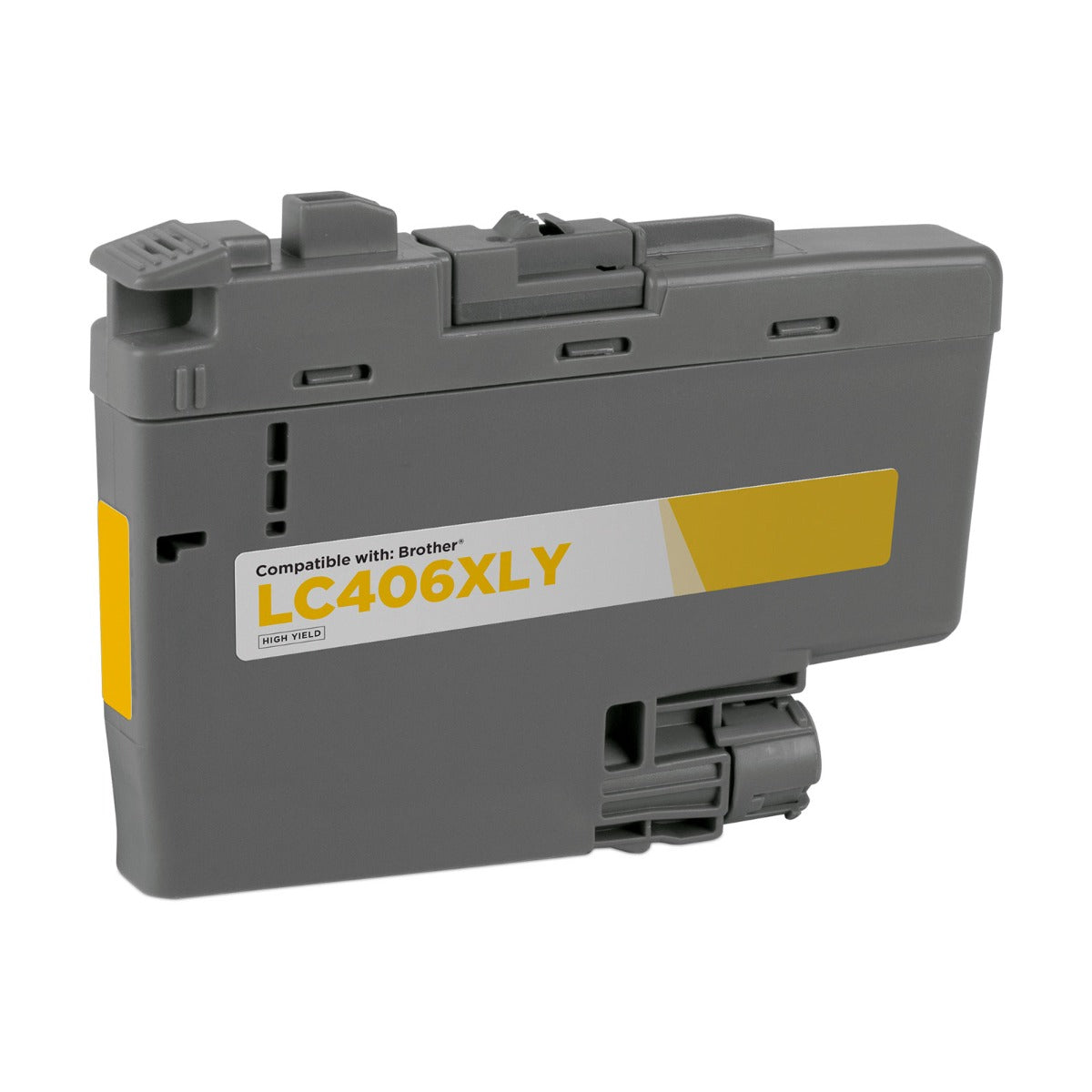 Compatible Brother LC406XLY Yellow High Yield Ink Cartridge (5,000 Pages)