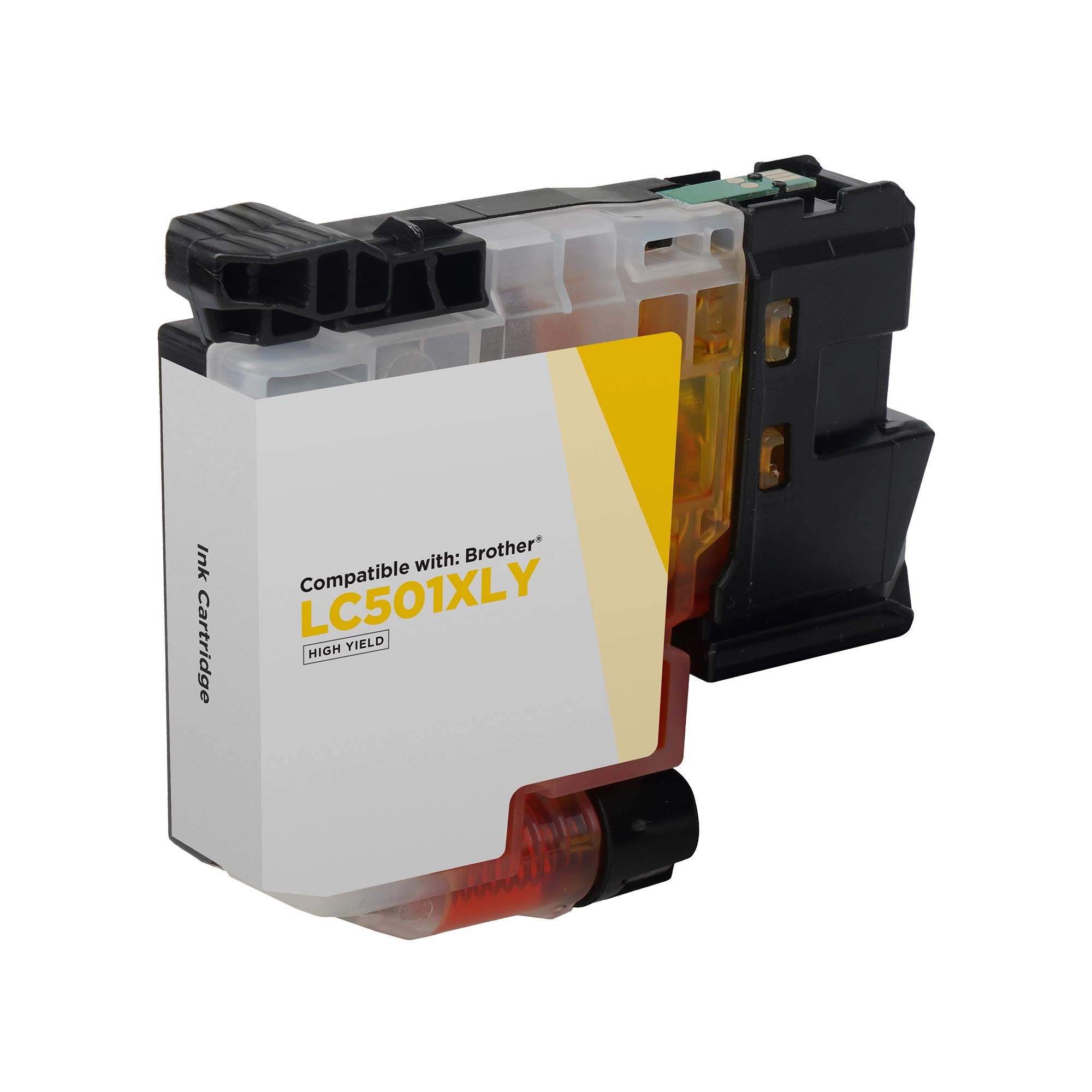 Compatible Brother LC501XLY High Yield Yellow Ink Cartridge
