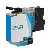 Compatible Brother LC504C Cyan Ink Cartridge (500 Pages)