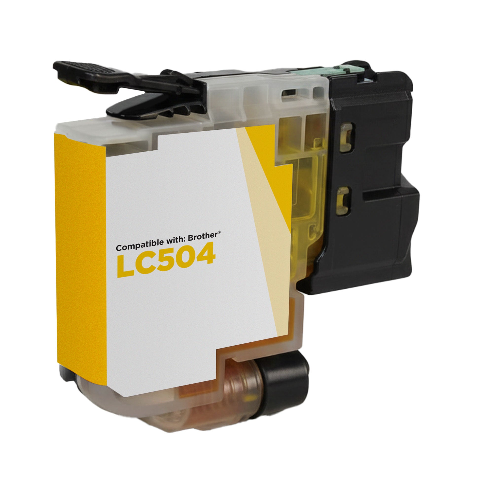 Compatible Brother LC504Y Yellow Ink Cartridge (500 Pages)