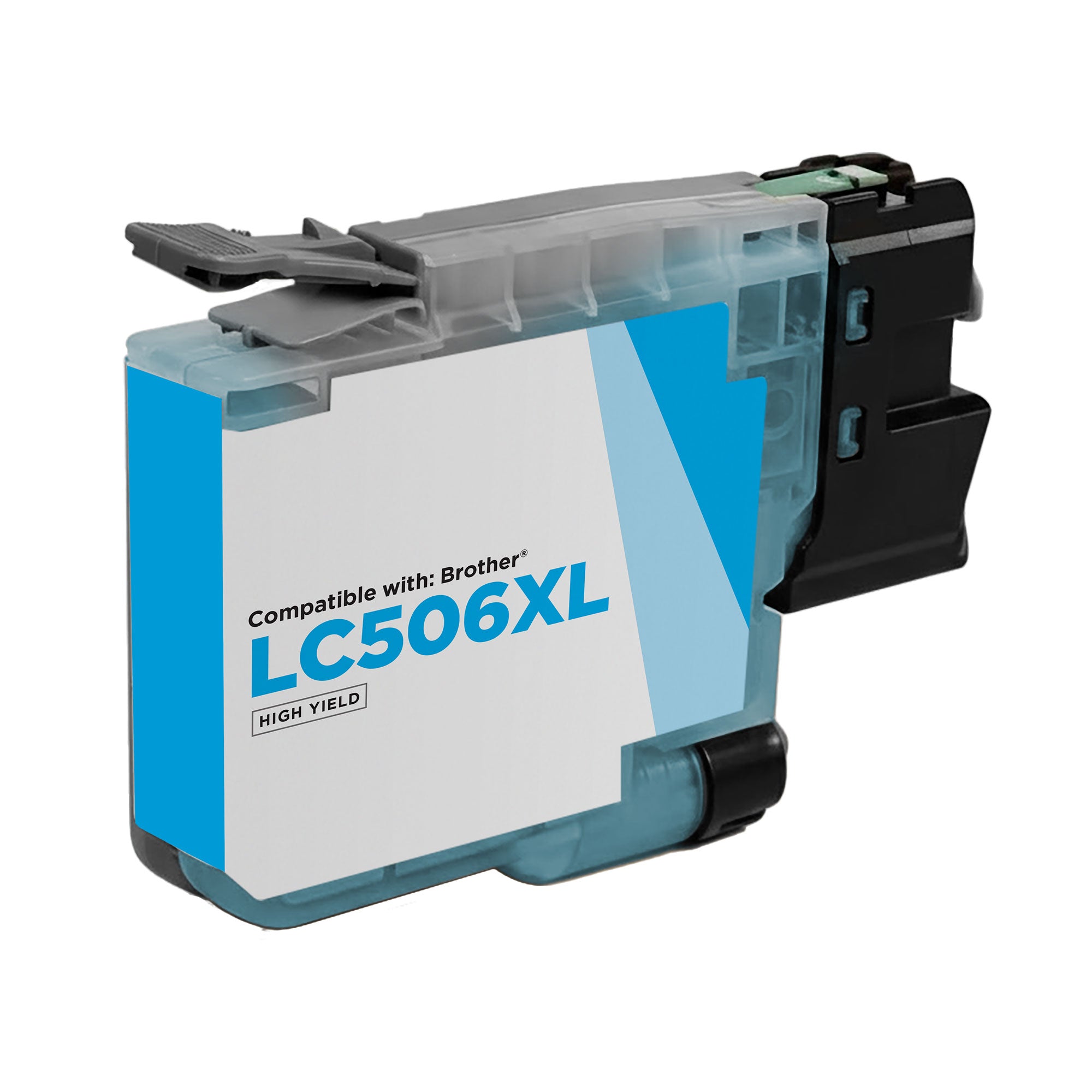 Compatible Brother LC506XL High Yield Cyan Ink Cartridge