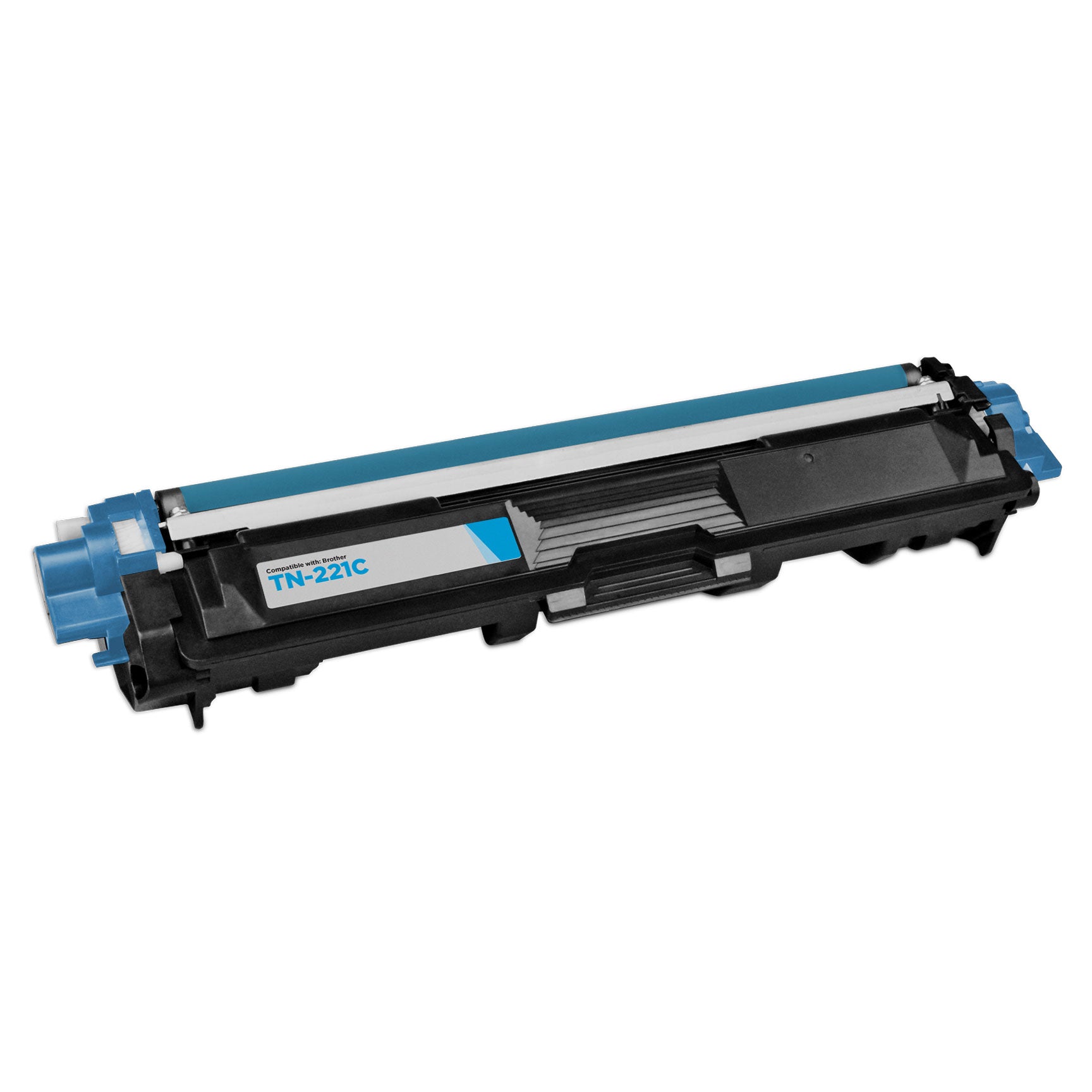 Compatible Brother TN221C Cyan Toner Cartridge (1,400 Pages)