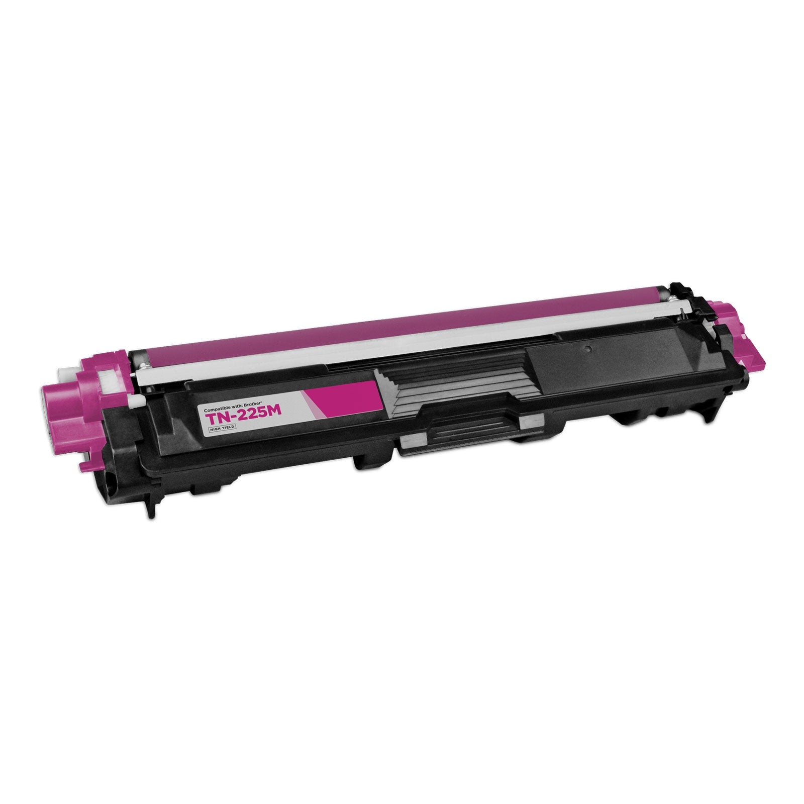 Compatible Brother TN225M High Yield Magenta Toner Cartridge (2,200 Pages)