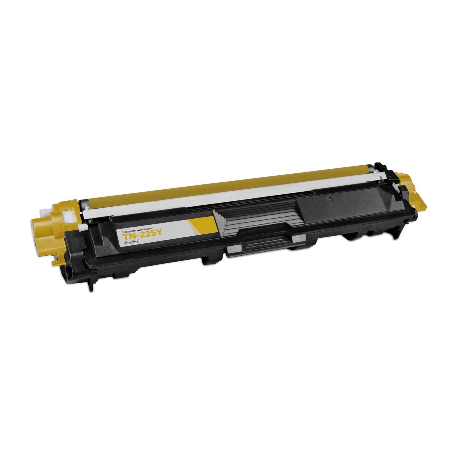 Compatible Brother TN225Y High Yield Yellow Toner Cartridge (2,200 Pages)