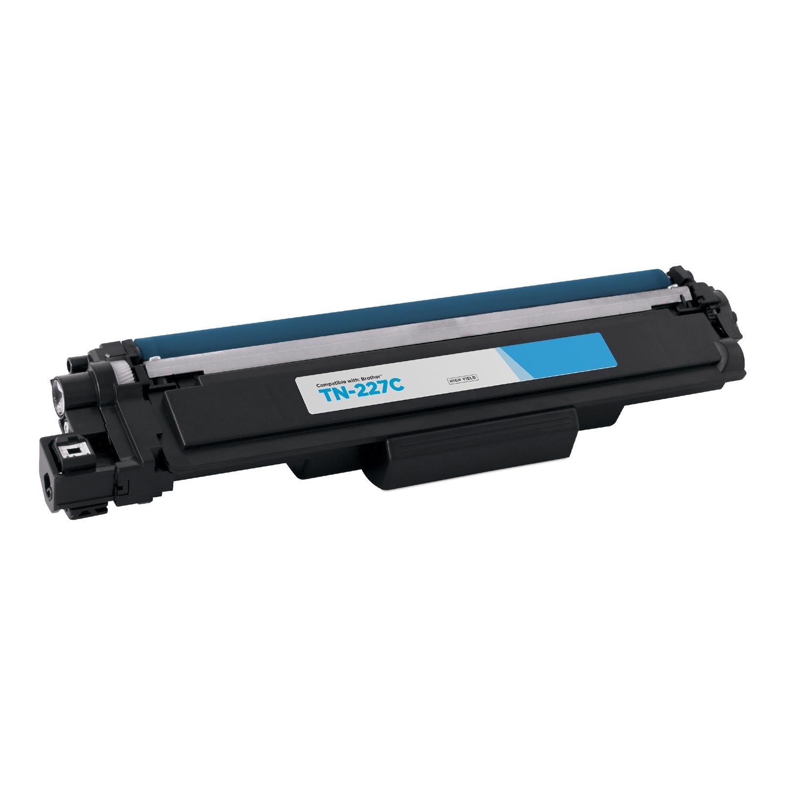 Compatible Brother TN-227C High Yield Cyan Toner Cartridge (2,300 Pages)