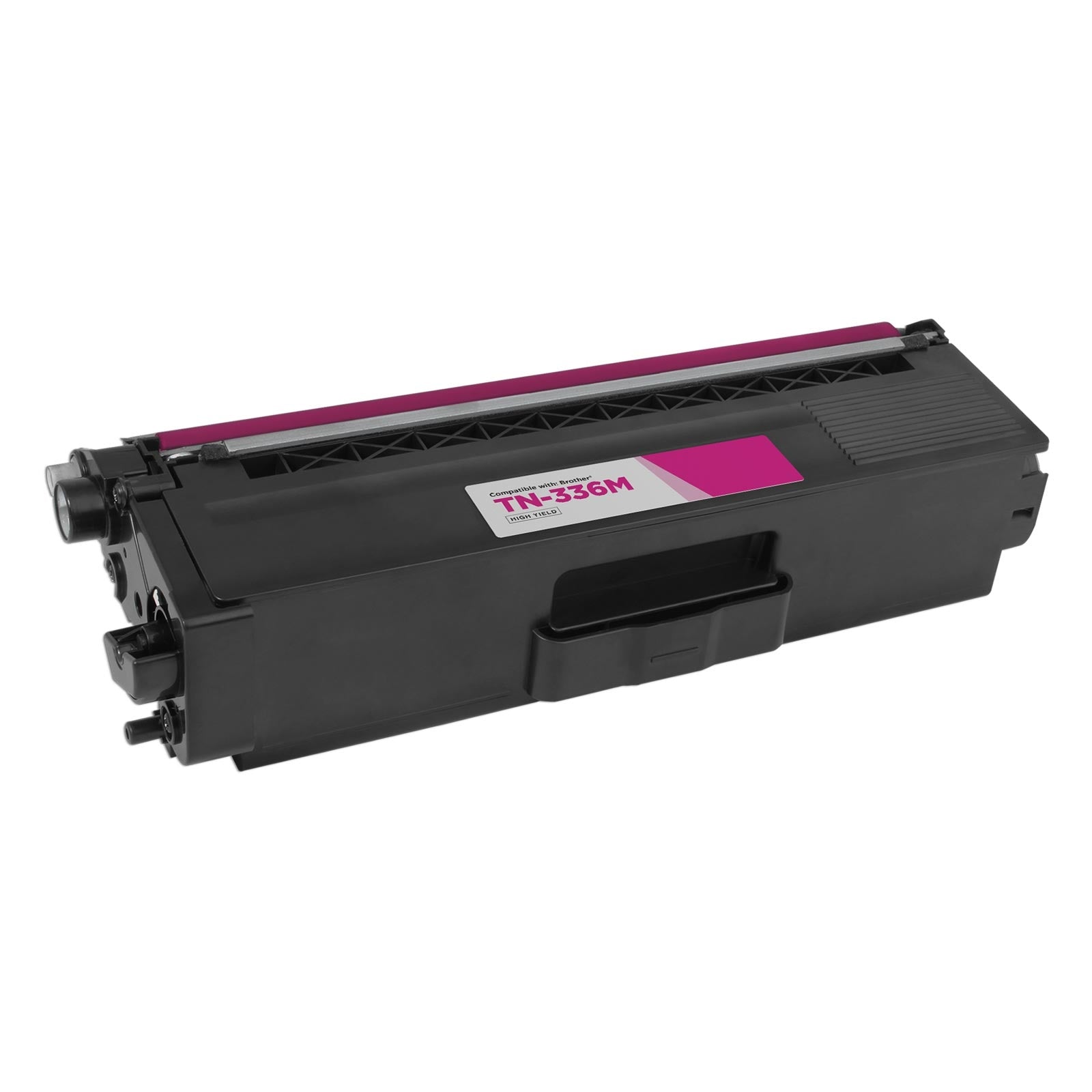 Compatible Brother TN336M High Yield Magenta Toner Cartridge (3,500 Pages)