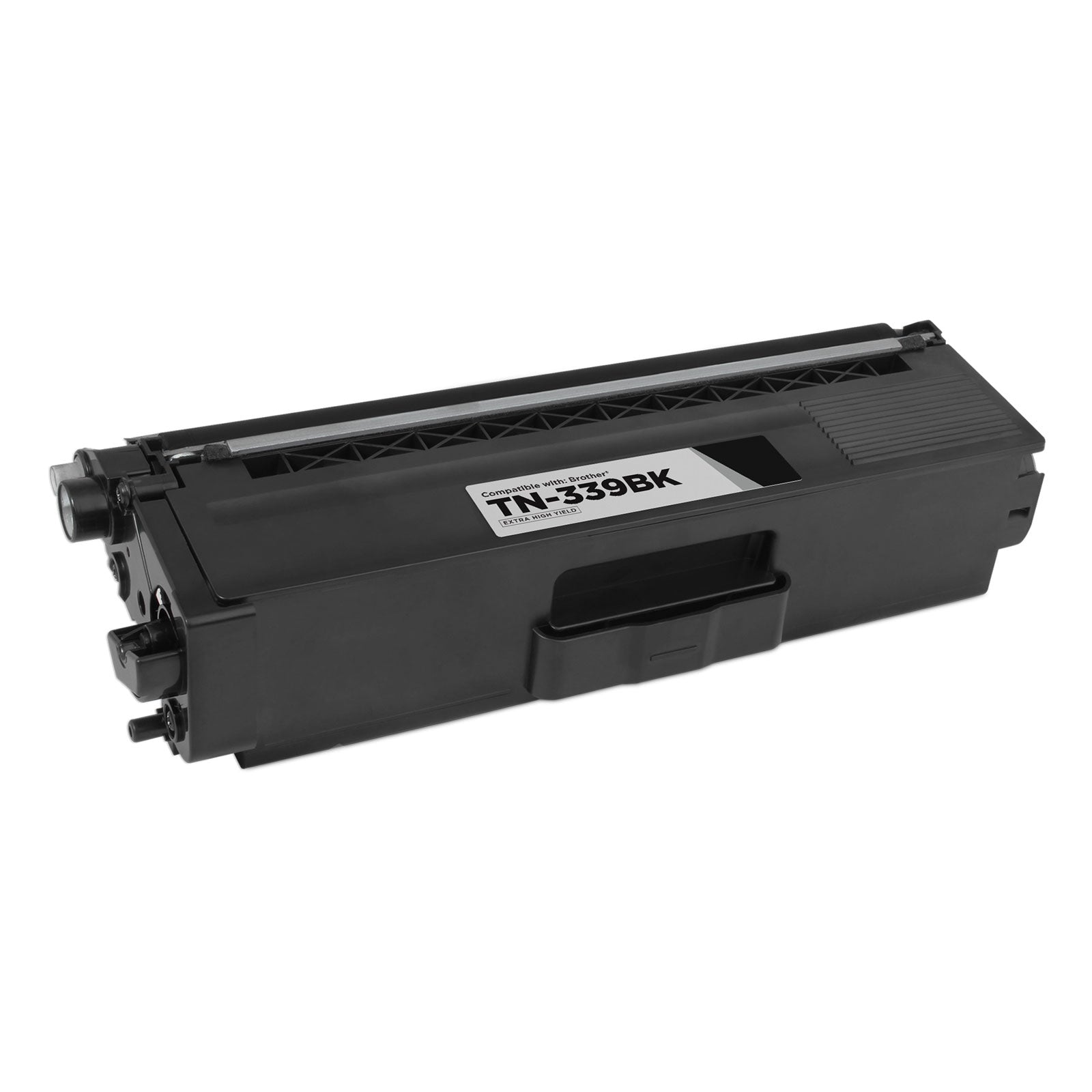 Compatible Brother TN339BK Super High Yield Black Toner Cartridge (6,000 Pages)