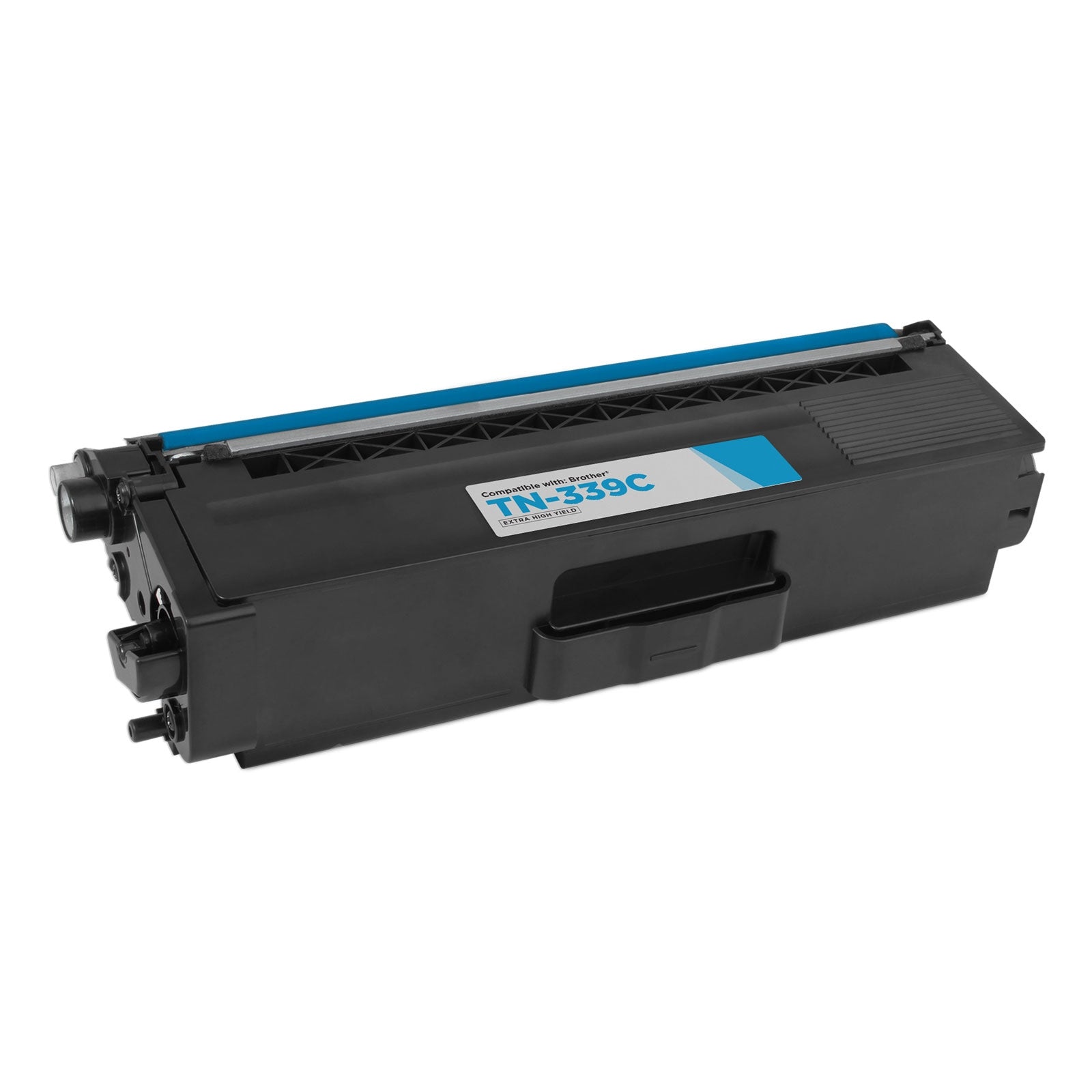 Compatible Brother TN339C Super High Yield Cyan Toner Cartridge (6,000 Pages)