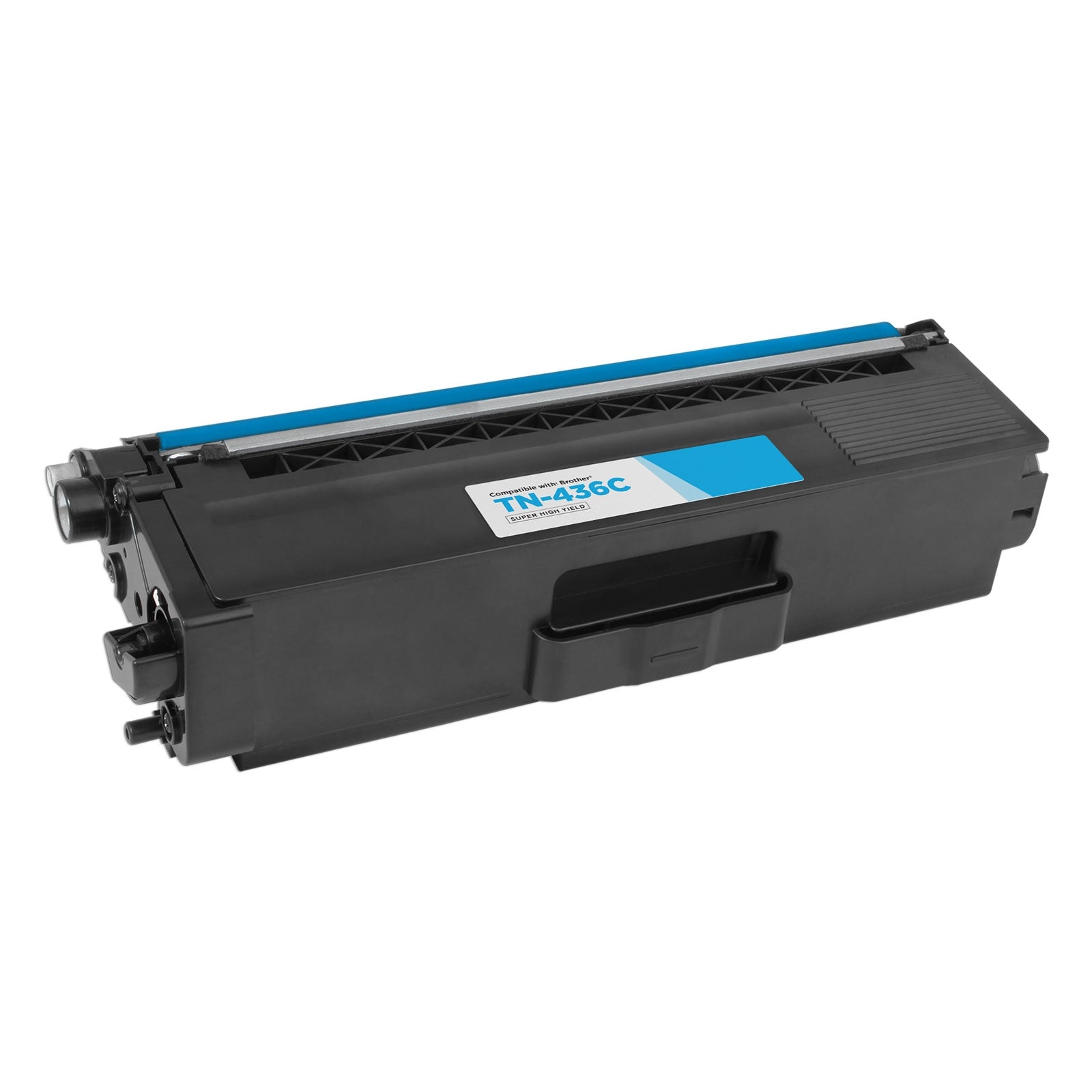 Compatible Brother TN436C Cyan Super High Yield Toner Cartridge (6,500 Pages)