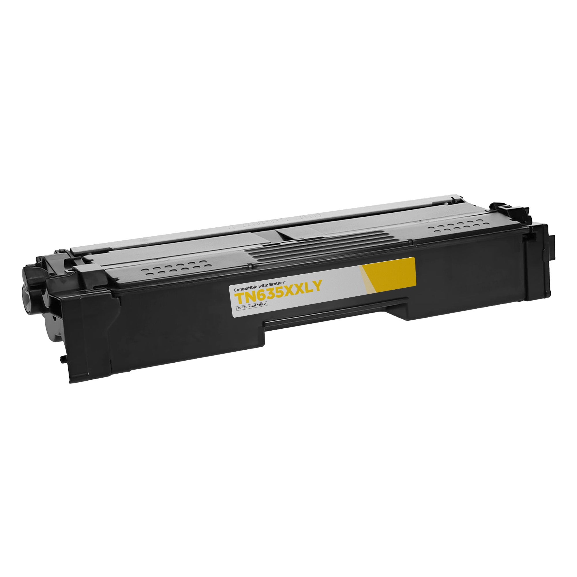 Compatible Brother TN635XXLY Super High Yield Yellow Toner Cartridge (6,500 Pages)
