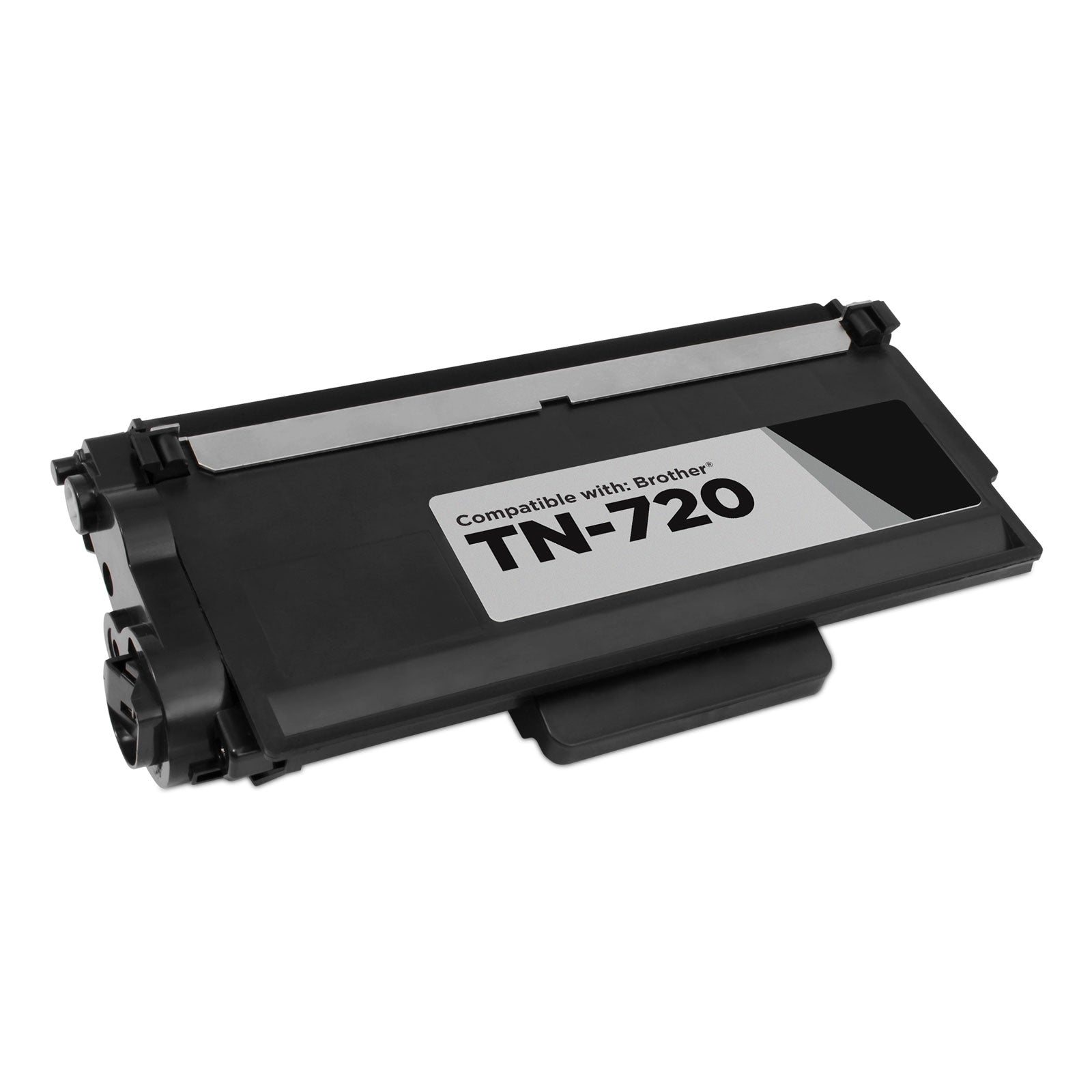 Compatible Brother TN720 Black Toner Cartridge (3,000 Pages)