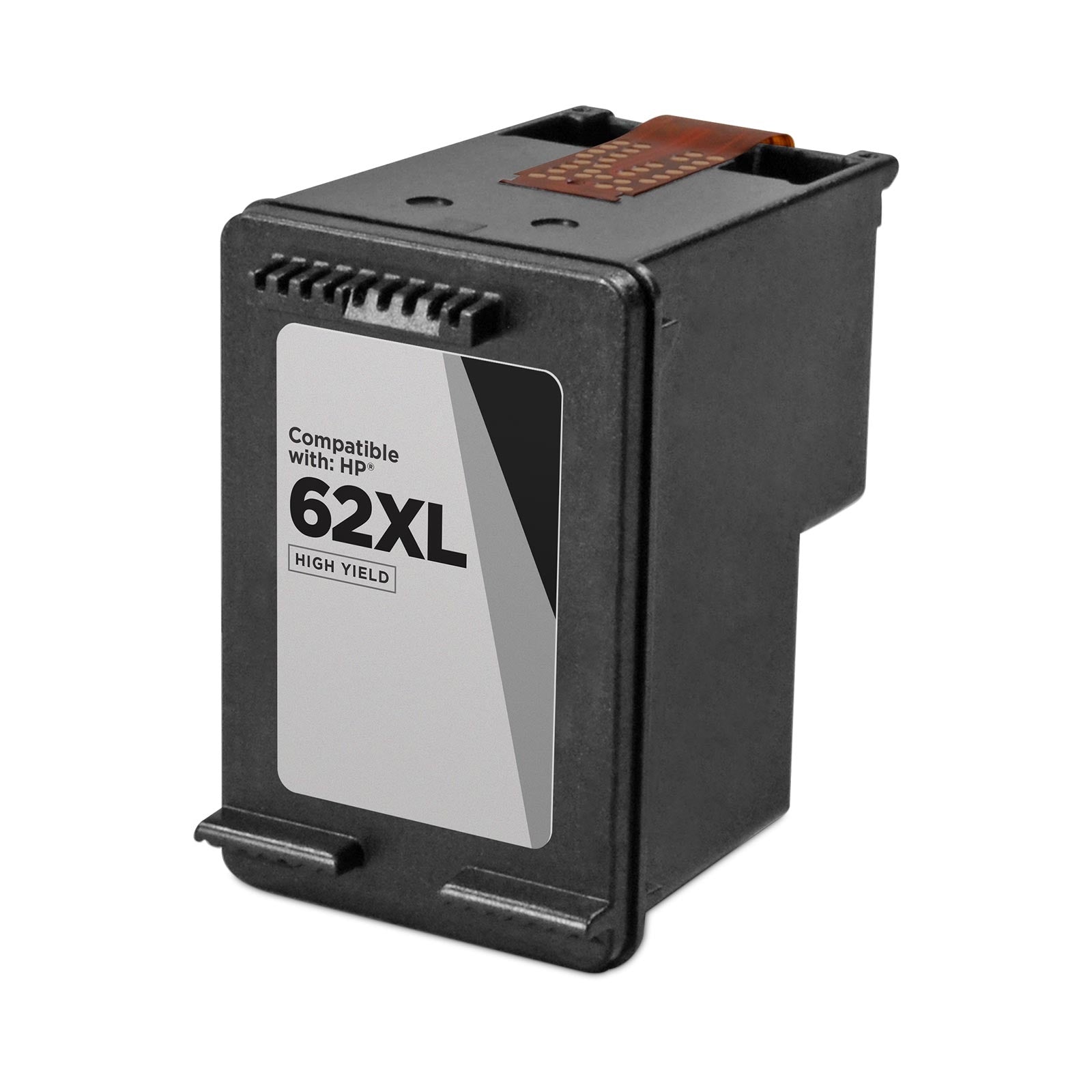 Remanufactured HP 62XL Black Ink Cartridge (600 Pages)
