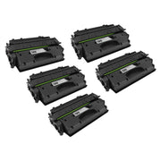 Set of 5 Compatible Canon 120 Black Toner Cartridges