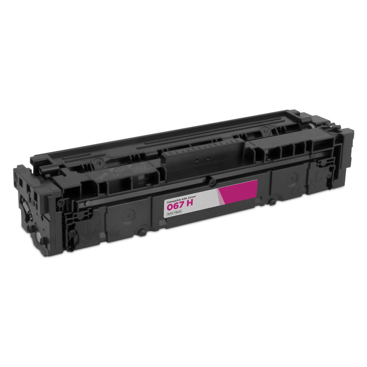 Compatible Canon 067 H Magenta High Yield Toner Cartridge (2,350 Pages)