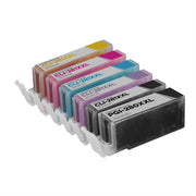 Set of 6 Compatible Canon PGI-280XXL / CLI-281XXL Super High Yield Ink Cartridges (Multi Color)