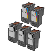 Set of 5 Remanufactured Canon PG-275XL Ink Bundle (3 HY Black, 2 HY Tri-Color)