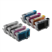 Set of 8 Compatible Canon CLI-42 Ink Cartridges (Multi-Color)