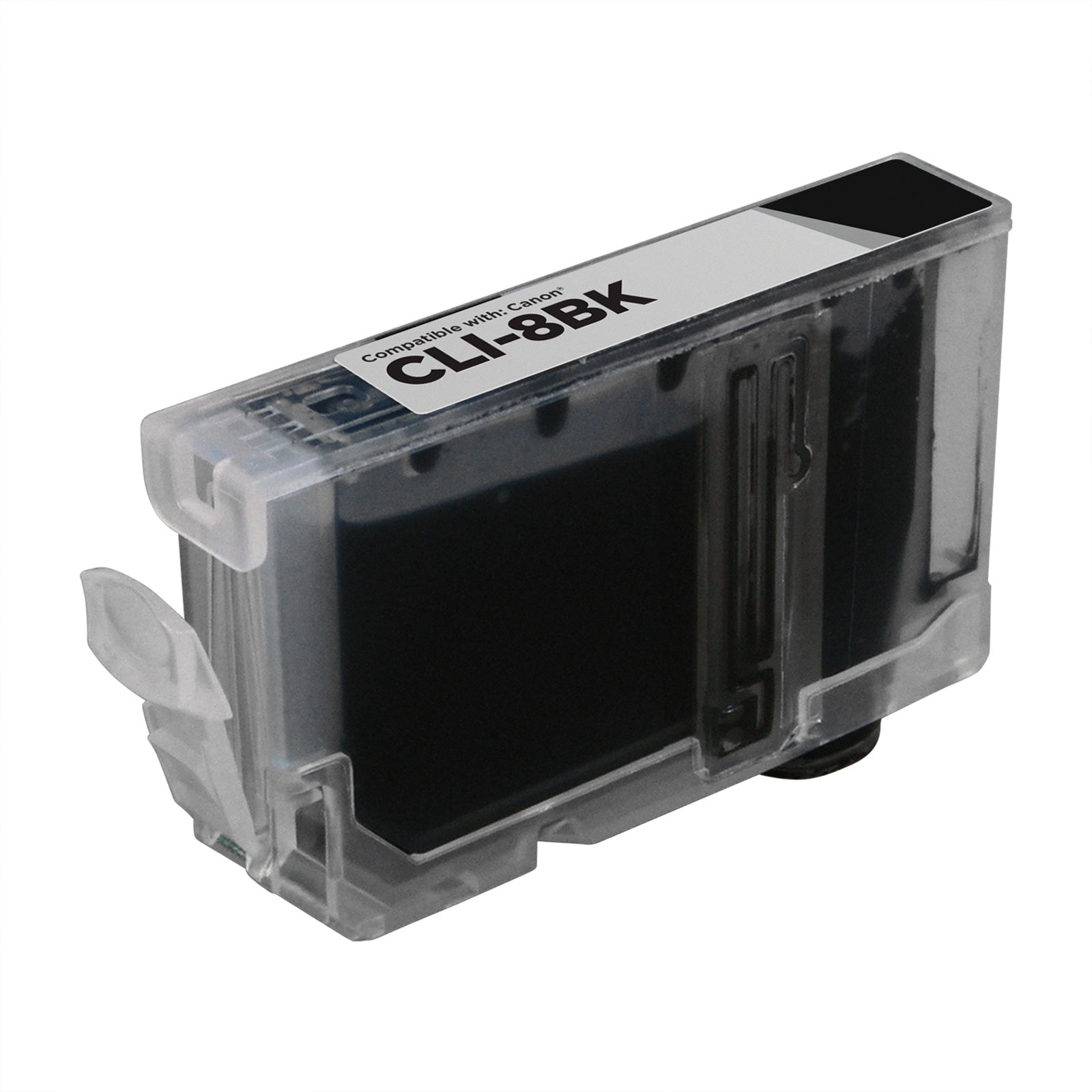 Compatible Canon CLI8Bk Black Ink Cartridge (280 Pages)