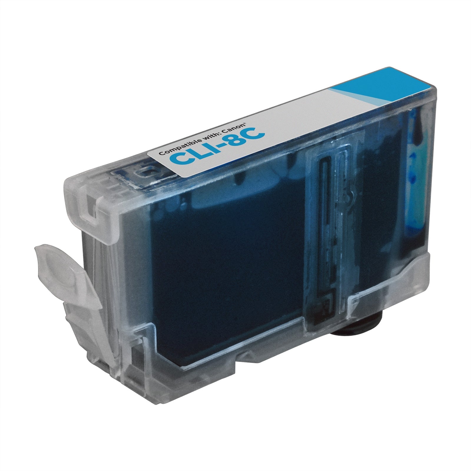 Compatible Canon CLI8C Cyan Inkjet Cartridge (280 Pages)