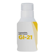 Compatible Canon GI-21 Yellow Ink Bottle