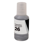 Compatible Canon GI26BK Black Ink Cartridge (6,000 Pages)