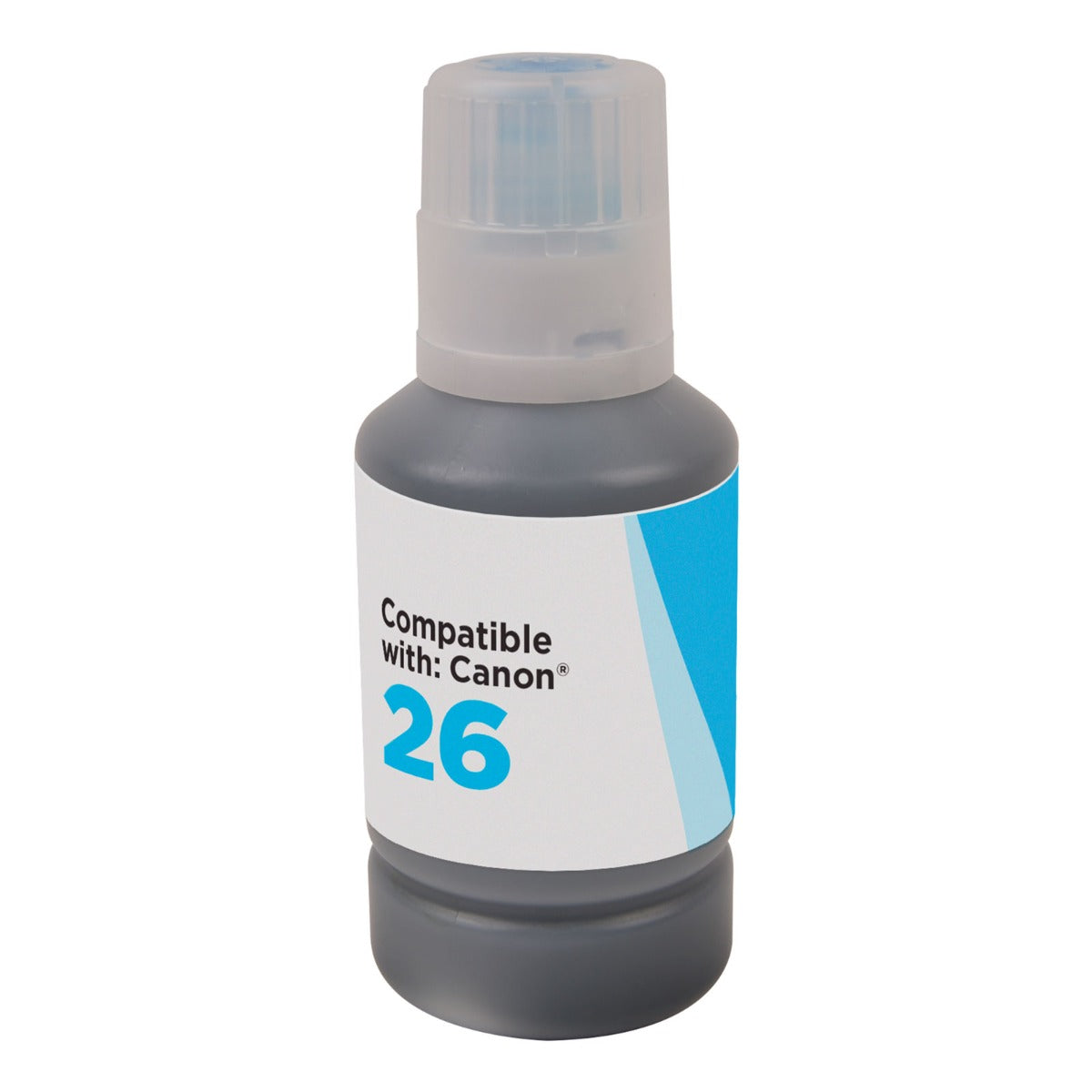 Compatible Canon GI26C Cyan Ink Cartridge (6,000 Pages)