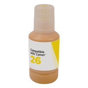 Compatible Canon GI26Y Yellow Ink Cartridge (6,000 Pages)