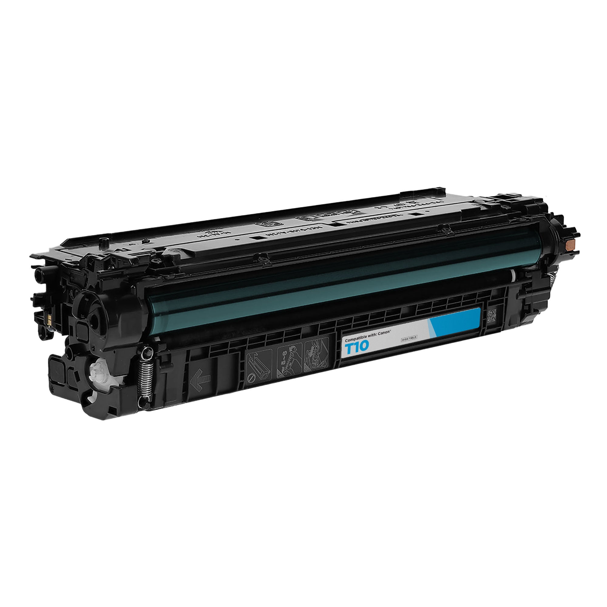 Remanufactured Canon T10 (4565C001AA) High Yield Cyan Toner Cartridge (10,000 Pages)