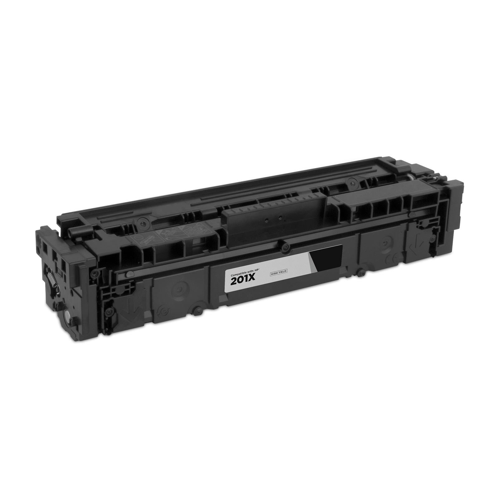 Compatible HP 201X High Yield Black Toner Cartridge (2,800 Pages)