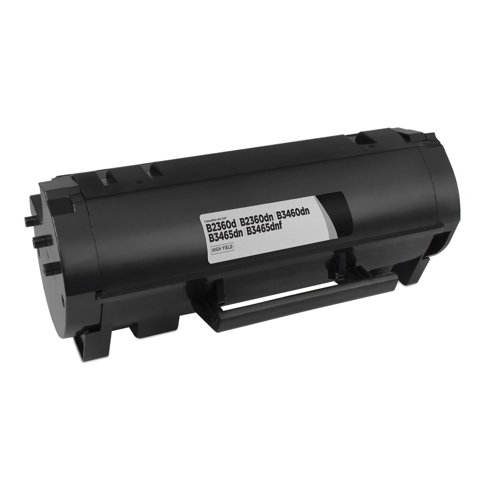 Compatible Dell B2360/B3460/B3466 High Yield Black Toner Cartridge (8,500 Pages)